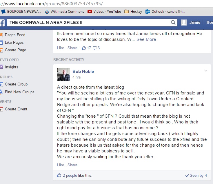NOBLE confirming XFiles is a Hate group FB nov 8 2014